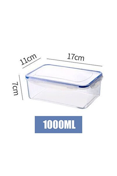 Choice 1pc 1000ml 1Pc/4Pcs Refrigerator Storage Box Food Containers Plastic Fresh-Keeping Box with Lid Port
