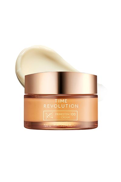 Missha Time Revolution Primestem100 - Care Cream That Gives Tight Appearance and Elasticity to the Skin