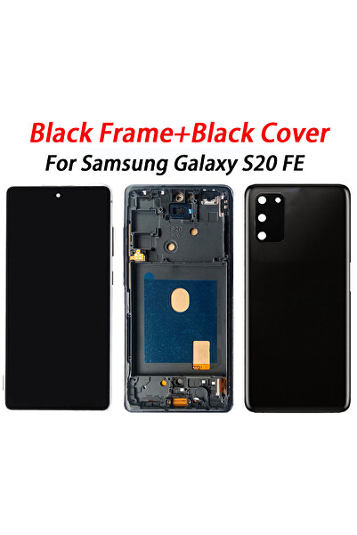 Choice3 شاشة IPS مع غطاء إطار S20FE لشاشة S20FE LCD SM-G781 G781U G781B s20fe...