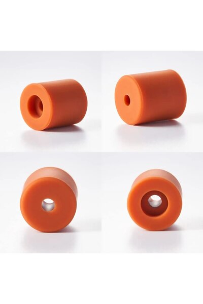 Choice1 10pcs 18mm 10PCs 10pcs Heatbed Silicone Leveling Column, 3D Printer Hot Bed Mounts Column Stable Too