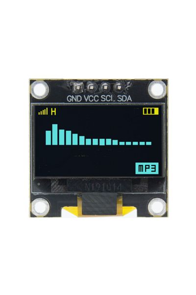 Choice SSD1315 Y B TENSTAR 0.96 Inch OLED SSD1306 White/Blue/Yellow 128X64 IIC I2C Serial Display Module 12