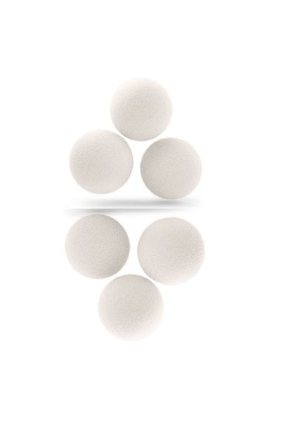 Choice 6PCS Wool Dryer Balls 7CM Premium Natural Fabric Softener Wool Balls Replaces Dryer Sheets Laundry B