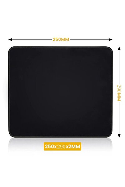 Choice4 250X290X2MM XXL Mouse Pad Black Mousepad Gamer Lager Computer PC Desk...