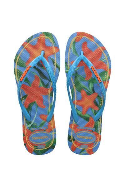 Havaianas Papuci de damă subțiri Tropical Turquoise