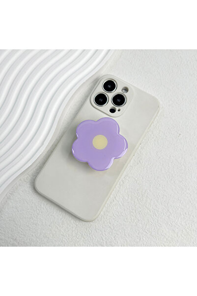Choice4 PURPLE Mobile Phone Stand Creative Lazy Desktop Support Back Stick Fo...