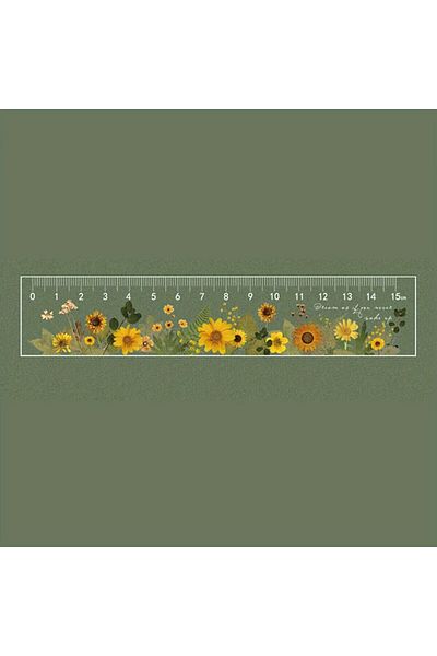 Choice 02 Clear Acrylic 15cm School Ruler with Centimeters - Durable and Easy-to-Read