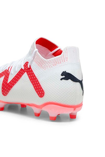 Puma Μελλοντικός αγώνας Fg/Ag Ανδρικά παπούτσια ποδοσφαίρου Χλοοτάπητα πατώματα Λευκά