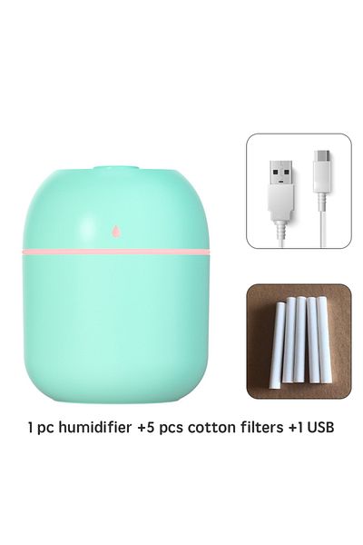 Choice Green plus Portable USB Ultrasonic Air Mini Humidifier Essential Oil Diffuser Car Purifier Aroma Ani