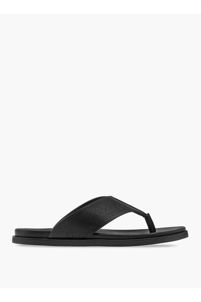 Le Confort Textured Slip-On Thong Sandals