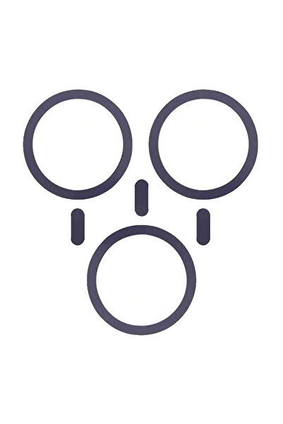 Choice 3 قطع من حلقات لوحة مغناطيسية باللون الأرجواني الداكن لملصقات معدنية ع...