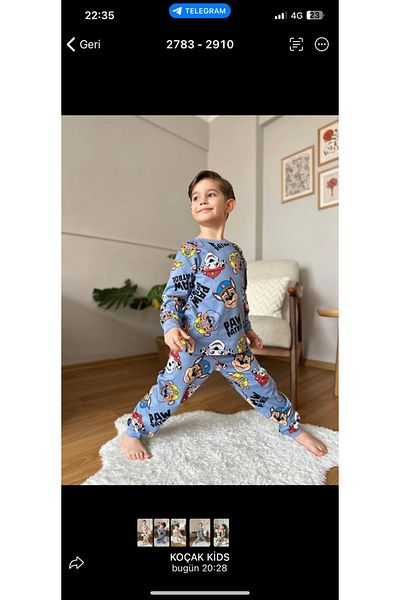 Mars Boy's Pajama Set