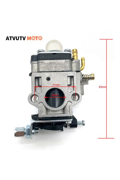 Choice 15mm 11mm 15mm Carburetor Carb For 2-Stroke Hedge Trimmer 22cc 26cc 33cc 34cc 43cc 49cc 52cc Brushcu