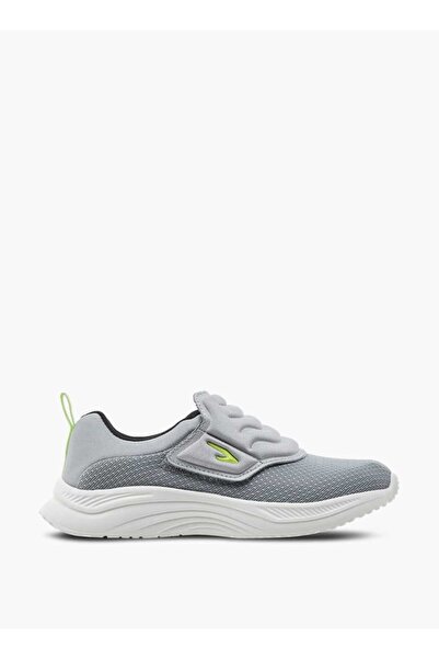 Dash Textured Sneakers with Hook and Loop Closure