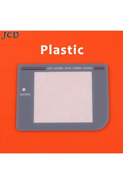 JCD Gray Plastic JCD 8models Screen Lens Cover For Gameboy Game Boy DMG For GB Display Screen protector