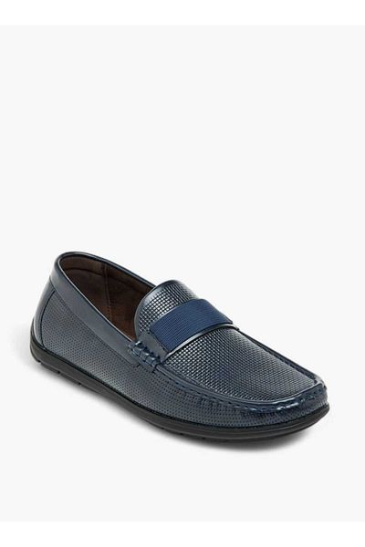 LBL by Shoexpress Textured Slip-On Loafers
