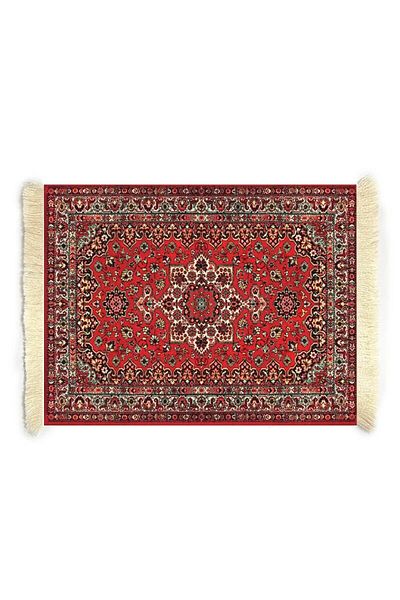 Choice 27X18 سم 1 Mairuige سجادة فارسية صغيرة وسادة ماوس للمكتب والكمبيوتر المحمول وسادة ماوس للشاي للحيوانات الأليفة