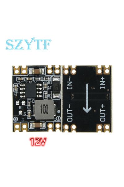 SZYTF Black 12v Dc-dc 3a Buck Step-down Power Supply Module Mp1584en 5v-12v 24v To 5v 3.3v 9v 12v Fixed Ou