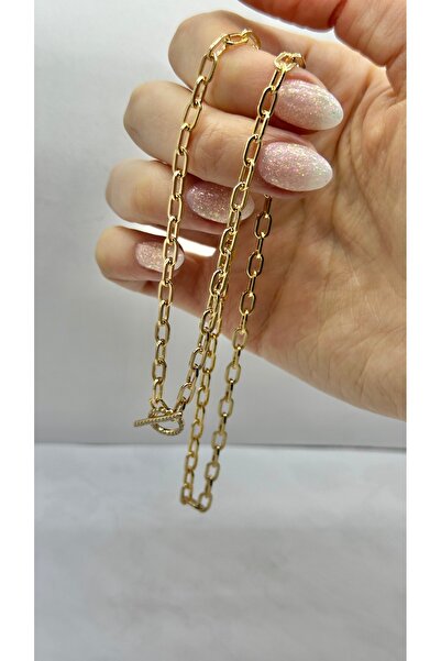 Selen’S Gümüş Kadınlar Günü HediyesiMarka Model Ataç Zincir Gümüş Kolye