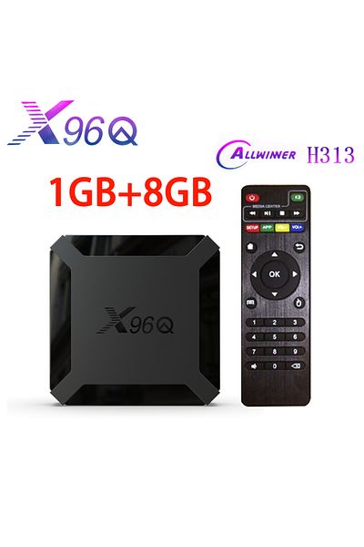 Choice EU Plug Bundle1 1GB8GB HY X96Q AI Android 10.0 TV Box Allwinner H313 Quad Core 4K 2.4G Wifi Google P