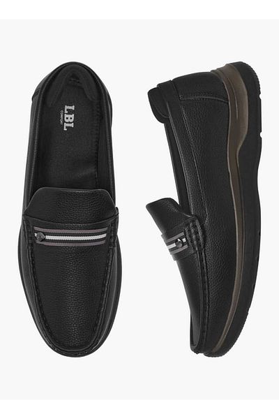 LBL by Shoexpress Tape Accent Slip-On Loafers