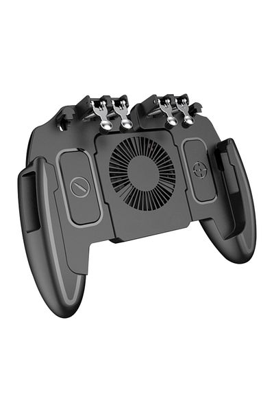 Shunmaii M11 with Fan 6 Fingers Gamepad Mobile Phone Shooting Gaming Button Trigger Gamepad with Cooling Fan