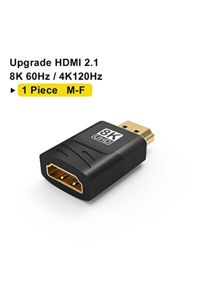 Choice محول HDMI 2.1 بدقة 8K من ذكر إلى أنثى MIZIQIER محول HDMI 2.1 بدقة 8K م...