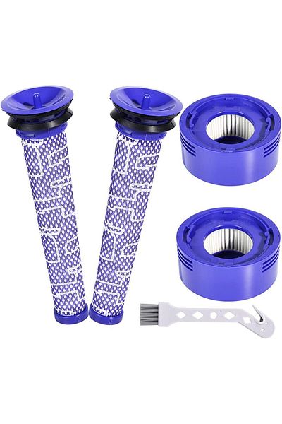 Choice 2post 2pre filters HEPA Filter For Dyson V8 V7 Spare Parts Robot Vacuum Front and Back Washable Filt