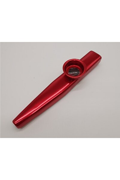 Choice red Simple Design Lightweight Kazoo Aluminum Alloy Metal For Guitar Instrument Music Lovers Instrume