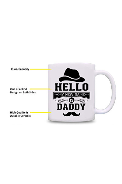 Be Care Funny Dad Dad Expecting Dad New Dad Design Ceramic Coffee Mug for Men...