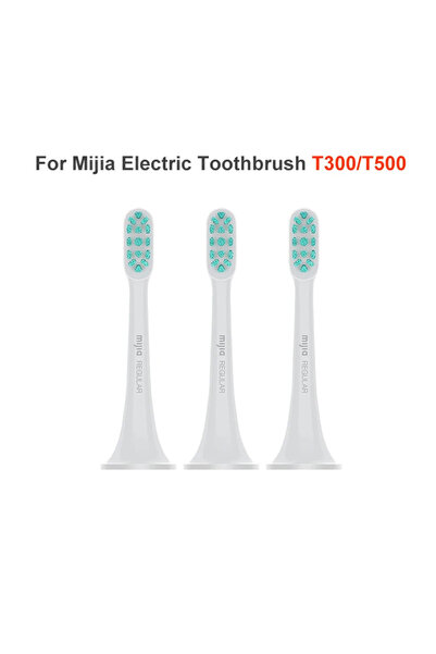 choice2 MIJIA 3PCS 3pcs Original MIJIA T300 T500 Sonic Toothbrush Heads Teeth...