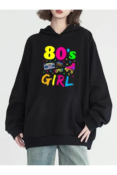 FULL TOLERANCE YD DESİNG 80 LER KIZI ΦΟΥΤΕΡ ΜΕ ΚΟΥΚΟΥΛΑ ΚΑΙ ΣΤΑΜΠΑ, ΥΠΕΡΜΕΓΕΘΕΣ