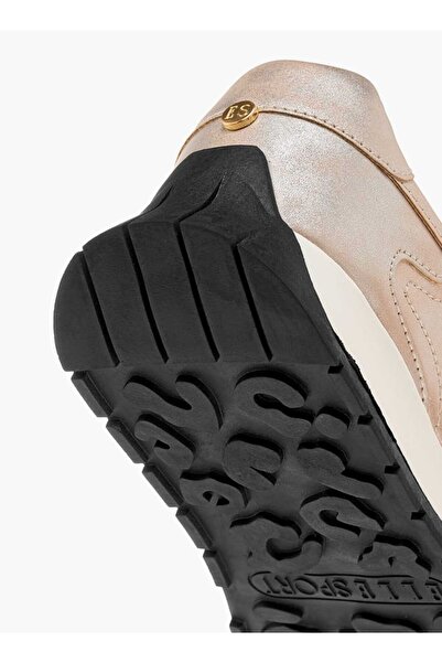 ELLE Women's Panelled Sneakers with Lace-Up Closure