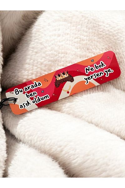 mugshop Prince I'M in Love Premium Metal Bookmark, Gift Book Marker
