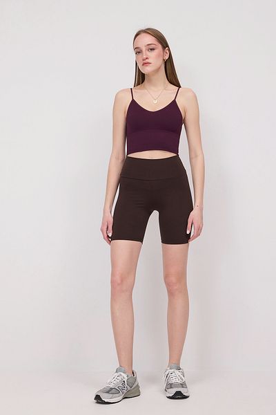Addax A009 Crop Tank Top with Rope Straps