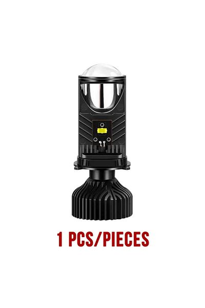 Choice Left-hand Drive H4/9003/hb2 Hi/lo 1pcs Y6d H4 Led Projector Headlight Projector Lens With Fan Coolin