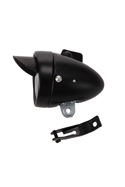 Choice Black 2025 New Retro Bright Classical Cool Bicycle Headlight Vintage Design Bike Metal Case Chrome S