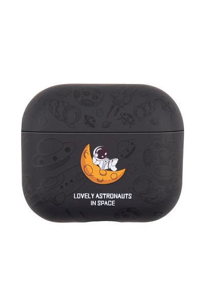 Choice For Airpods 1 or 2 black Astronaut Space Moon Earphone Soft Case for Apple Airpods 3 2 1 Pro 2 4 202
