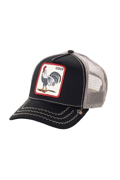 Goorin Bros Čierna šiltovka Goorin Bros. All American Rooster černá