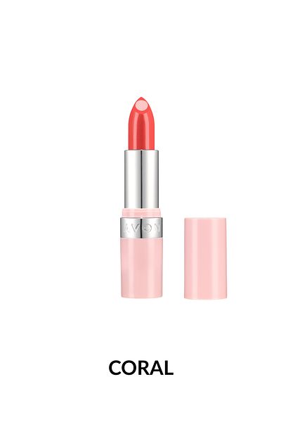 AVON Hydramatic Shine Lipstick, Coral