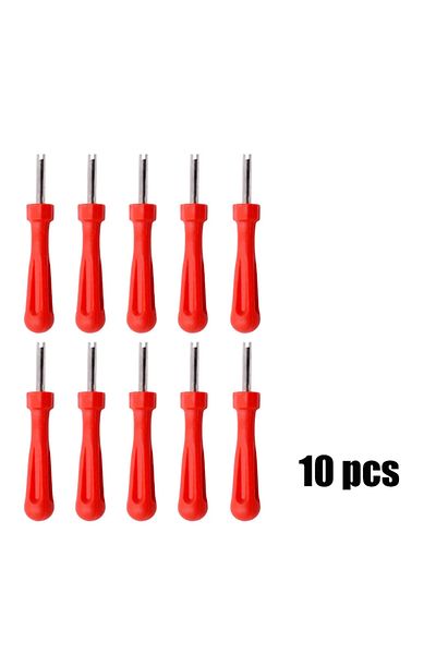 Choice 10pcs Portable Tire Valve Core Remover Installer Tool Removal Tool Car Bike Bicycle Motorcycle Tire
