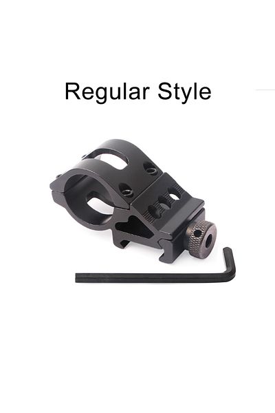 Choice Regular Style 25mm Scope Mounts Flashlight Torch Mounts For 20mm Standard Picatinny/Weaver Rail