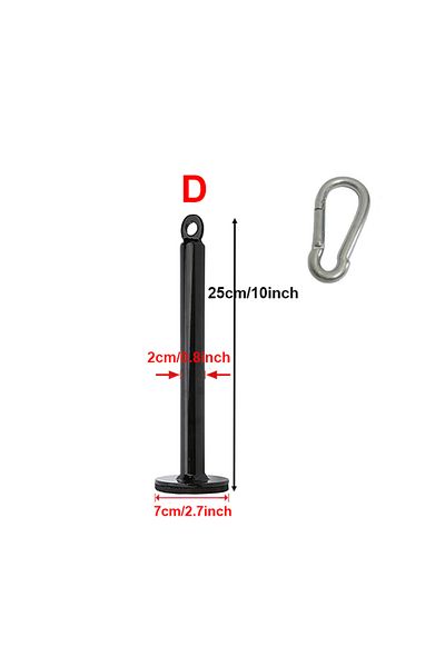 Choice D Style Fitness Loading Pin Pulley Cable System Attachment Dumbbell Rack Home Gym Workout Strength T