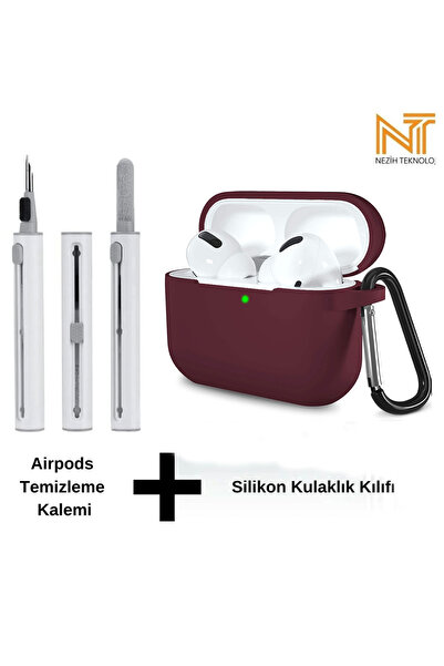 Nezih Case Airpods Pro 2. Nesil Uyumlu Yüksek Kalite Liquid Silikon Tıpalı Kı...