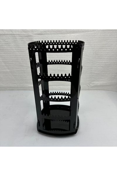 Choice black 1pc, Rotating Jewelry Display Rack, Ear Clips, Earrings, Earrings and Necklace Rack.
