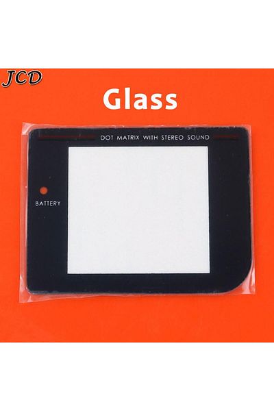JCD Black Glass JCD 8models Screen Lens Cover For Gameboy Game Boy DMG For GB Display Screen protector l