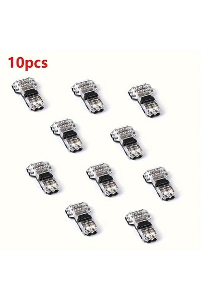 Choice1 10pcs 5/10/20PCS Wire Cable Snap In T2 Connector No-solder No-peel Qu...