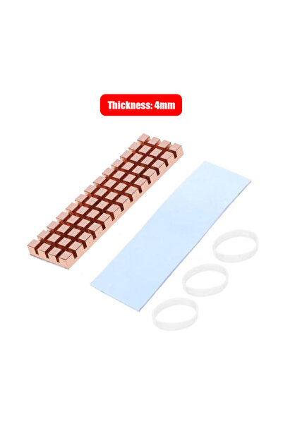 Choice4 ALLOYSEED 4mm PC Notebook SSD Heat Sink For M.2 2280 PCI-E NVME With ...