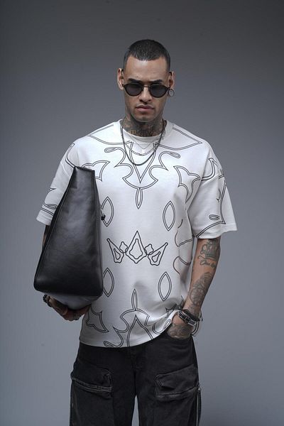 king brich Μπλουζάκι Unisex με μοτίβο με λαιμόκοψη