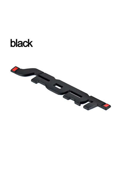 Choice ملصق ملحقات السيارة من قطعة واحدة أسود رياضي ثلاثي الأبعاد معدني كروم ...