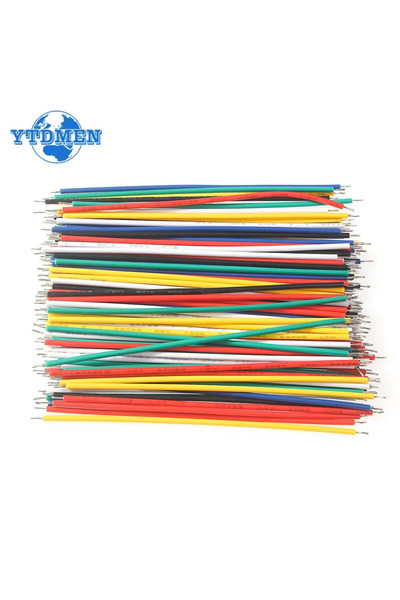 Choice1 24AWG-120 قطعة 120 قطعة 6 ألوان مطلية بالقصدير كابل لحام لوحة دوائر ك...